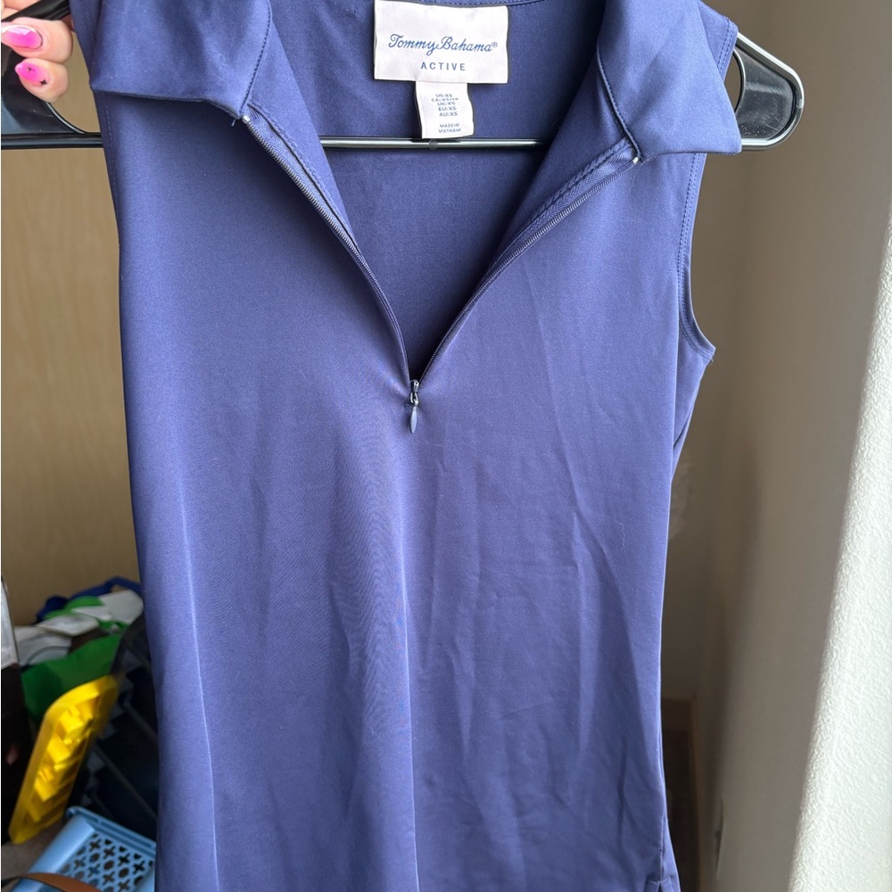 Tommy Bahama Active Purple Sleeveless Tank Top